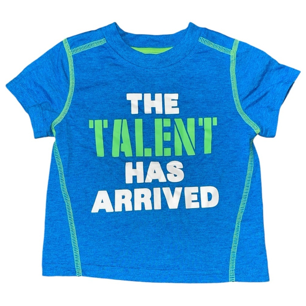 🔥 5 for $30 🔥 Healthtex Boys “The Talent has Arrived” Athletic T-Shirt | 2T